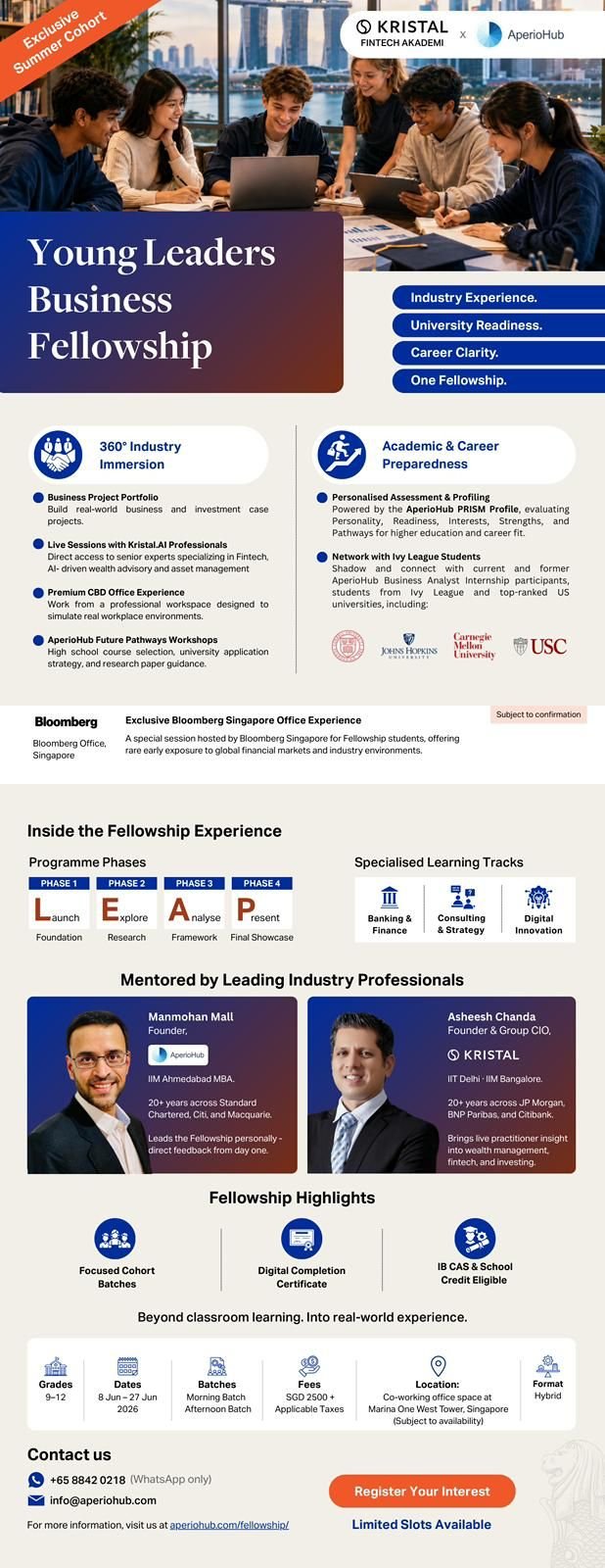 Young Leaders Business Fellowship — June 2026 flyer